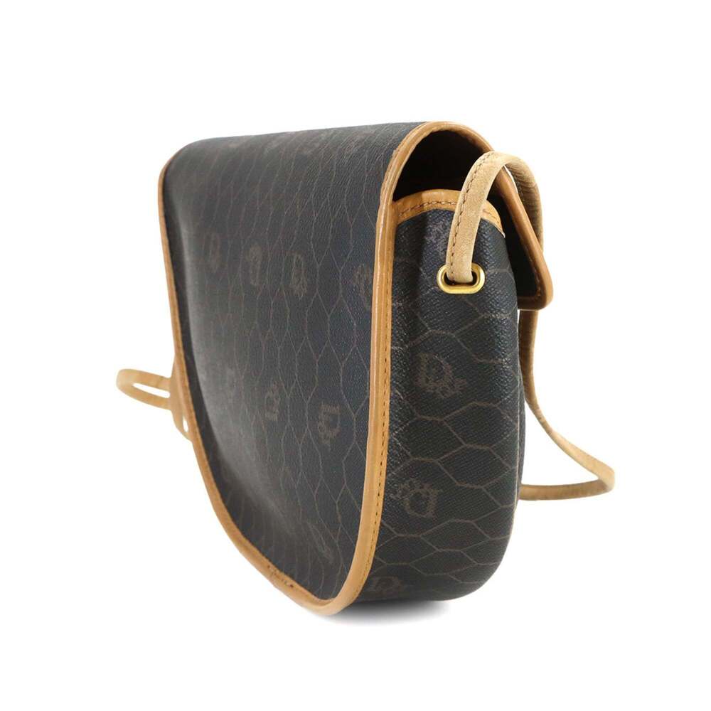 CHRISTIAN DIOR Black Leather Shoulder Bag - Picture 2 of 8